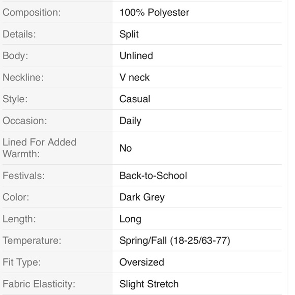 Gray V-Neck Sweater Vest - Picture 3 of 6
